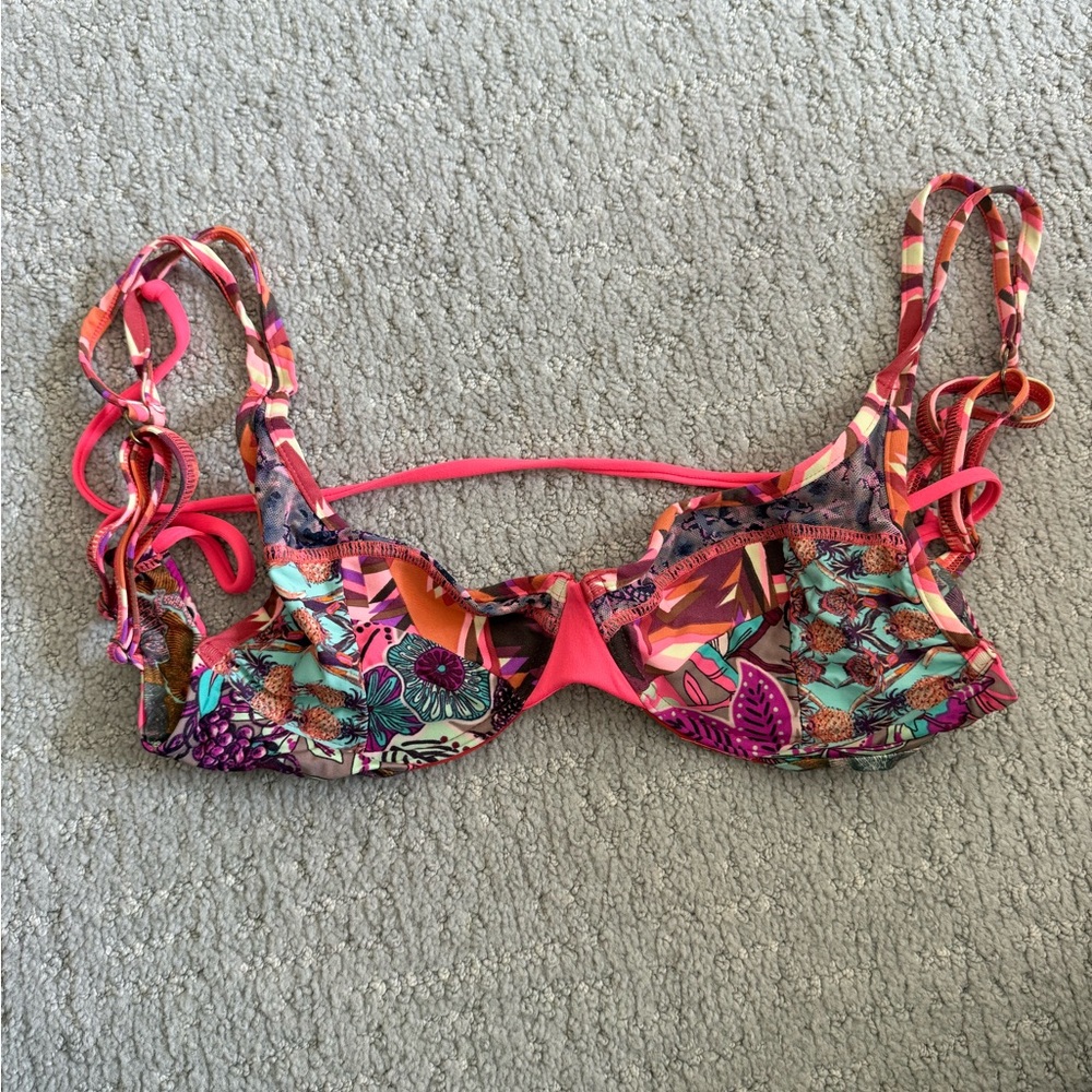 Maaji bralette bikini top reversible